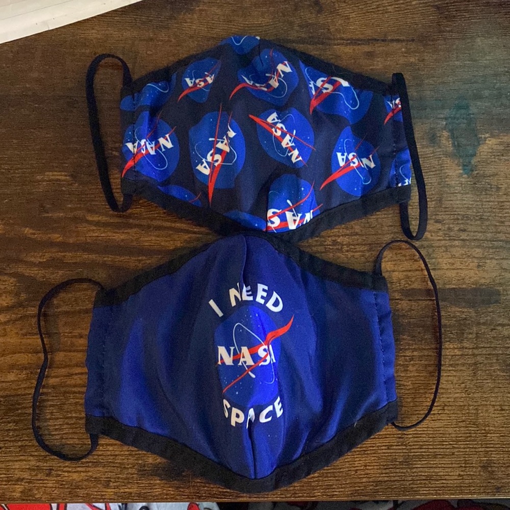 🚨🚨 2 NAPA SPACE REUSABLE MASK BUNDLE